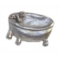 Emenee MK1114-ABB Home Classics Collection Bath Tub 2x1-1/2 in Antique Bright Brass bathtime Series